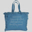 grace & truth Tote Bag Hem Of His Garment