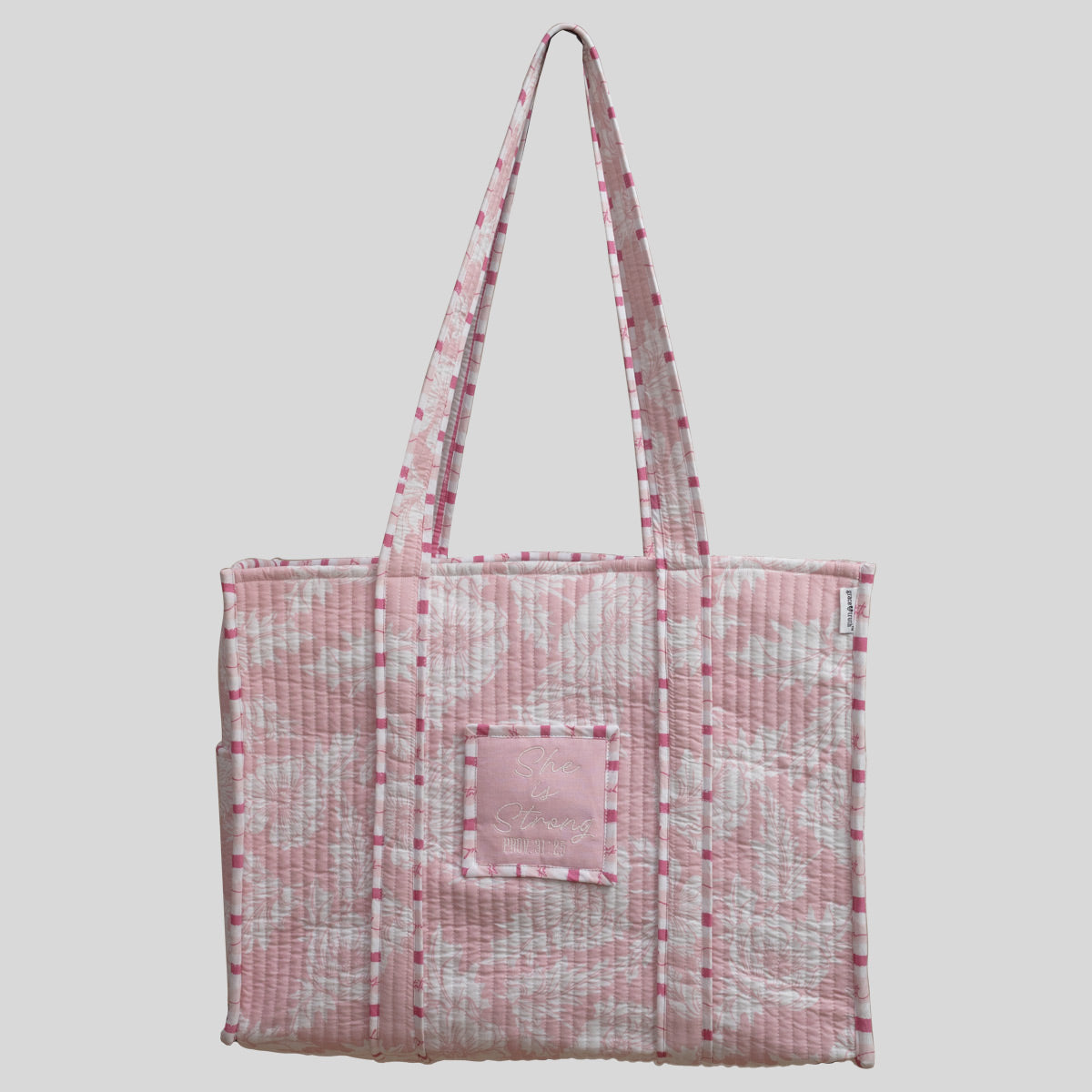 grace & truth Womens Tote Bag Blush Bloom Main image