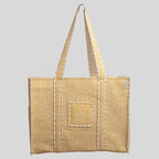 grace & truth Womens Tote Bag Sunburst Lattice