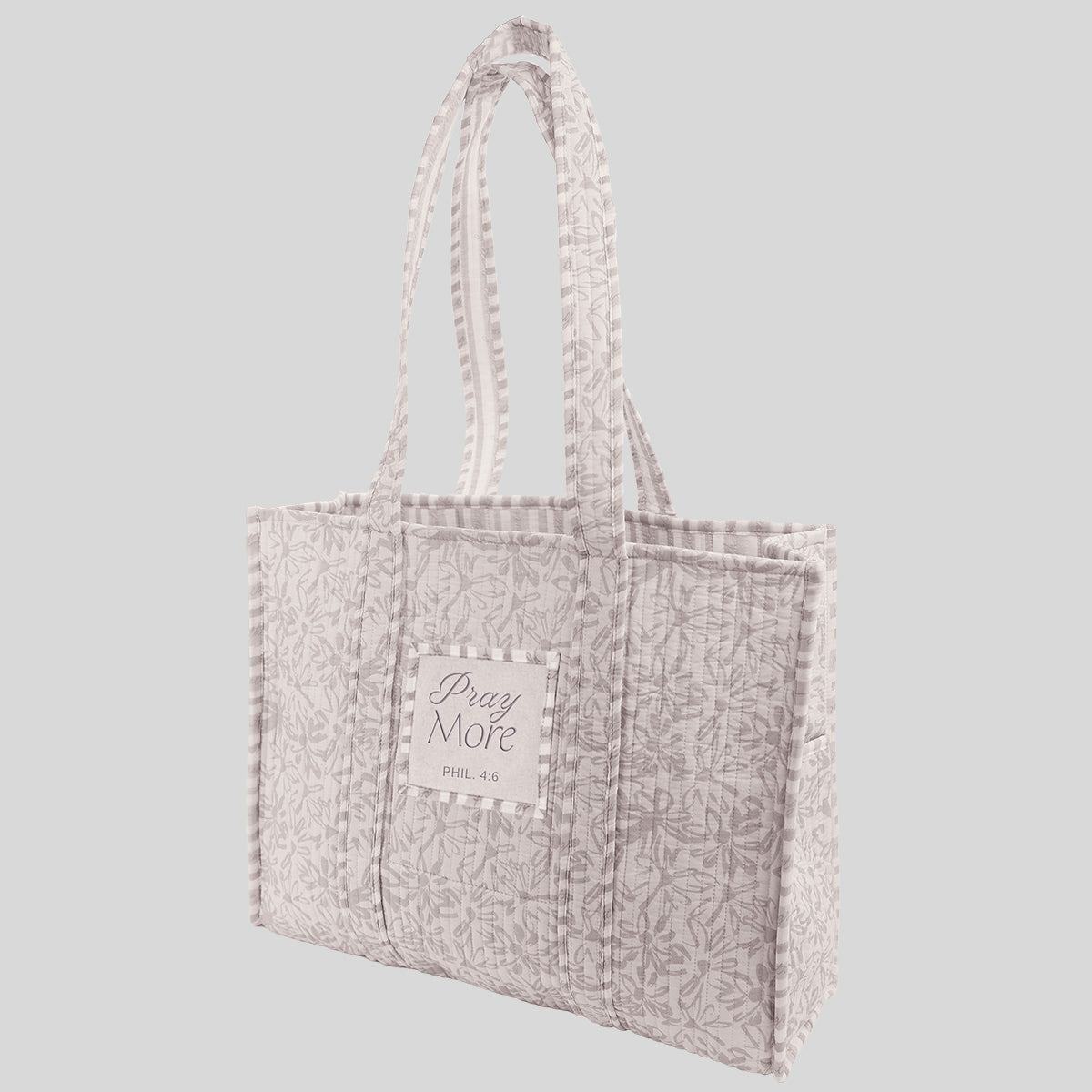 grace & truth Womens Tote Bag Pray More