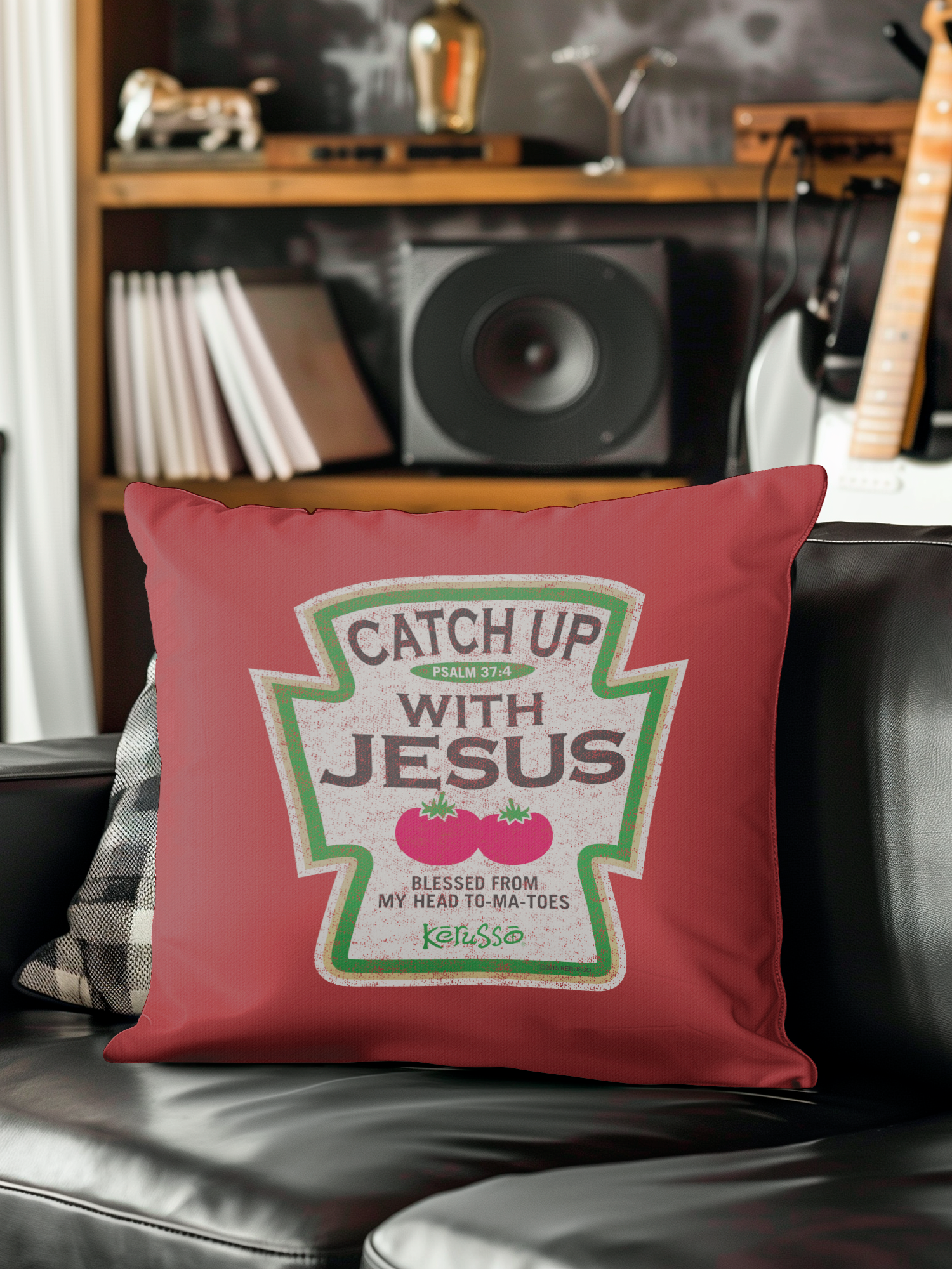 Kerusso Catch Up Square Pillow