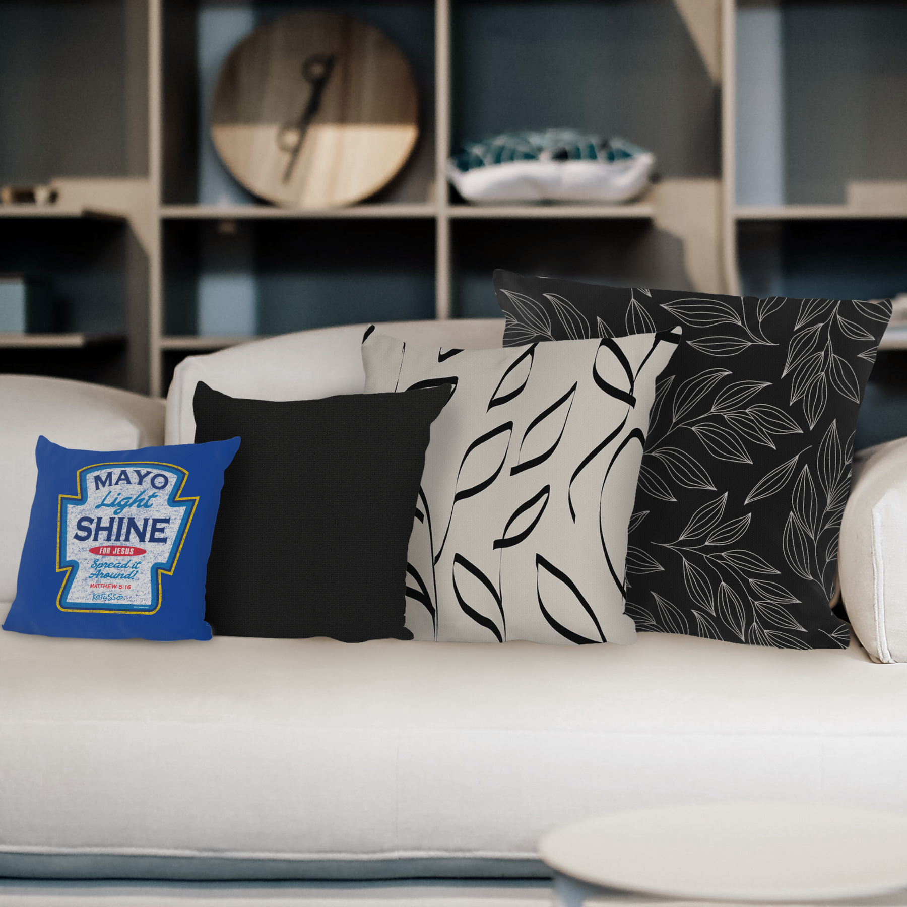 Kerusso Mayo Light Shine Square Pillow