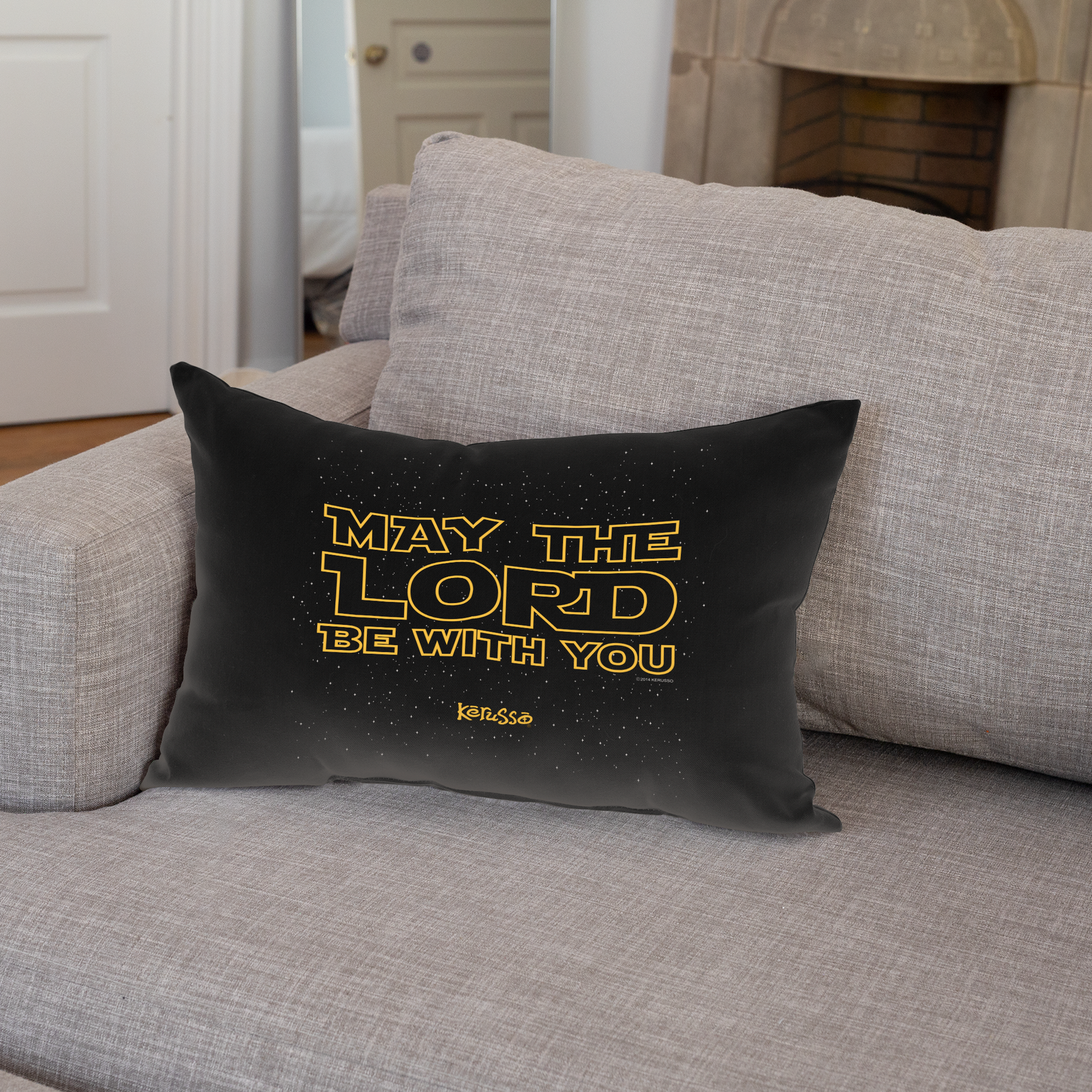 Kerusso May The Lord Rectangular Pillow