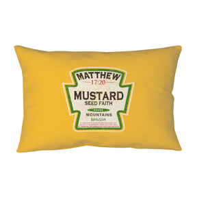 Kerusso Mustard Rectangular Pillow
