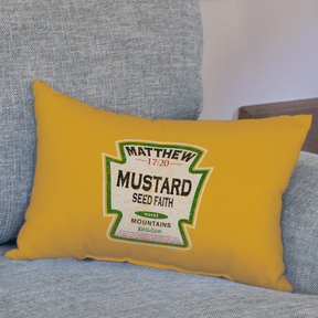 Kerusso Mustard Rectangular Pillow