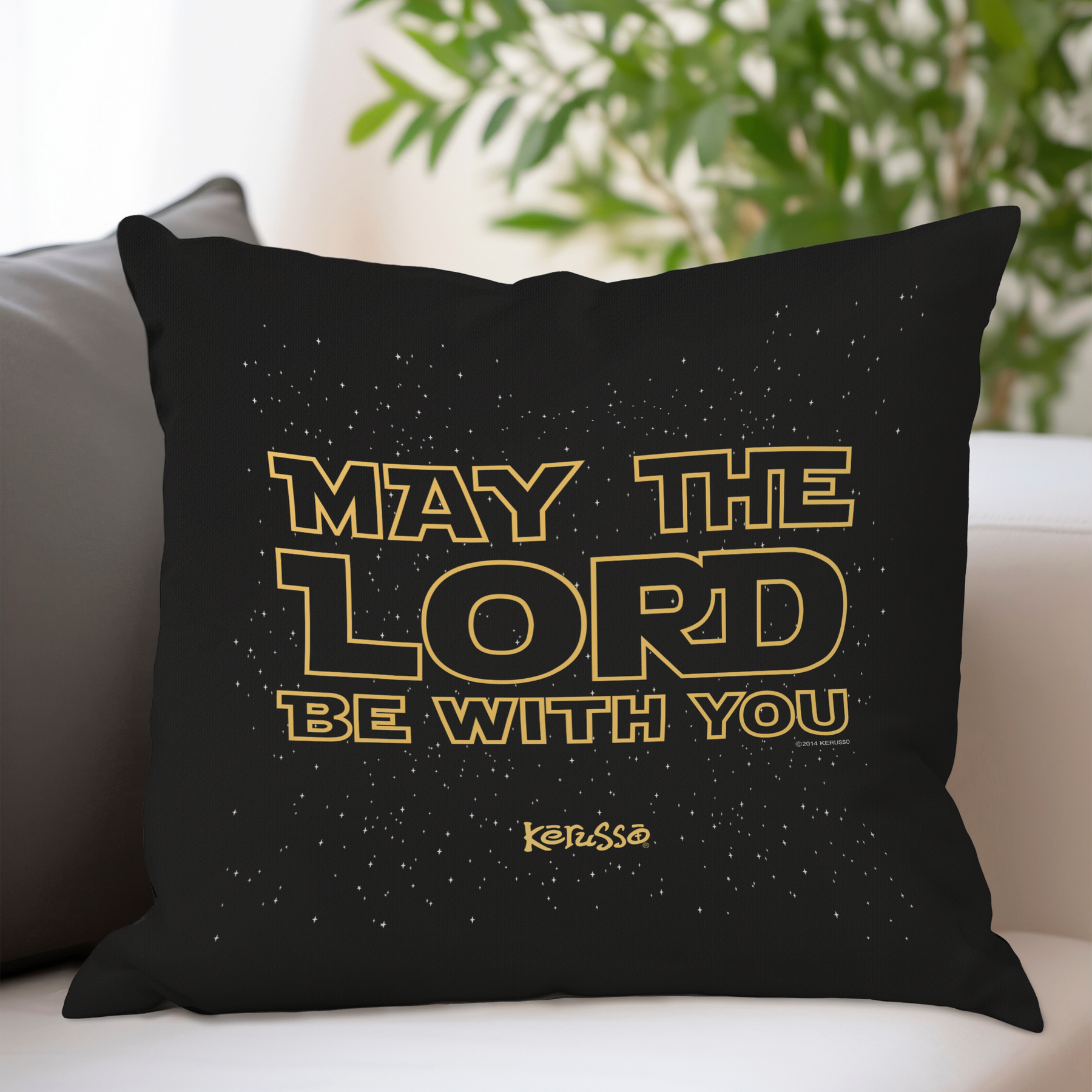 Kerusso May The Lord Square Pillow