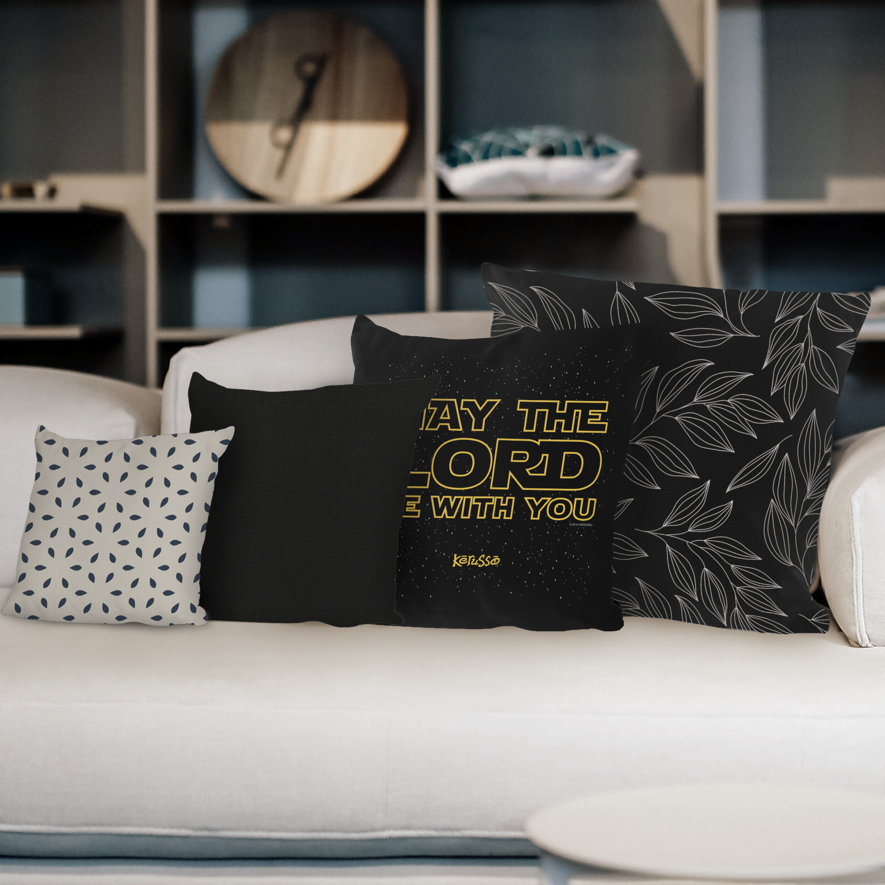 Kerusso May The Lord Square Pillow