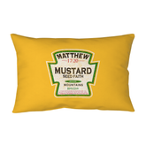 Kerusso Mustard Rectangular Pillow