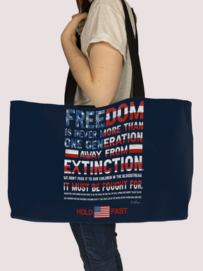 HOLD FAST Reagan Freedom Weekender Tote Bag