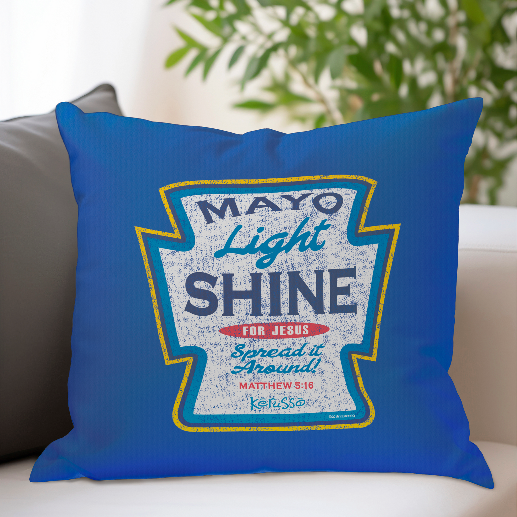 Kerusso Mayo Light Shine Square Pillow