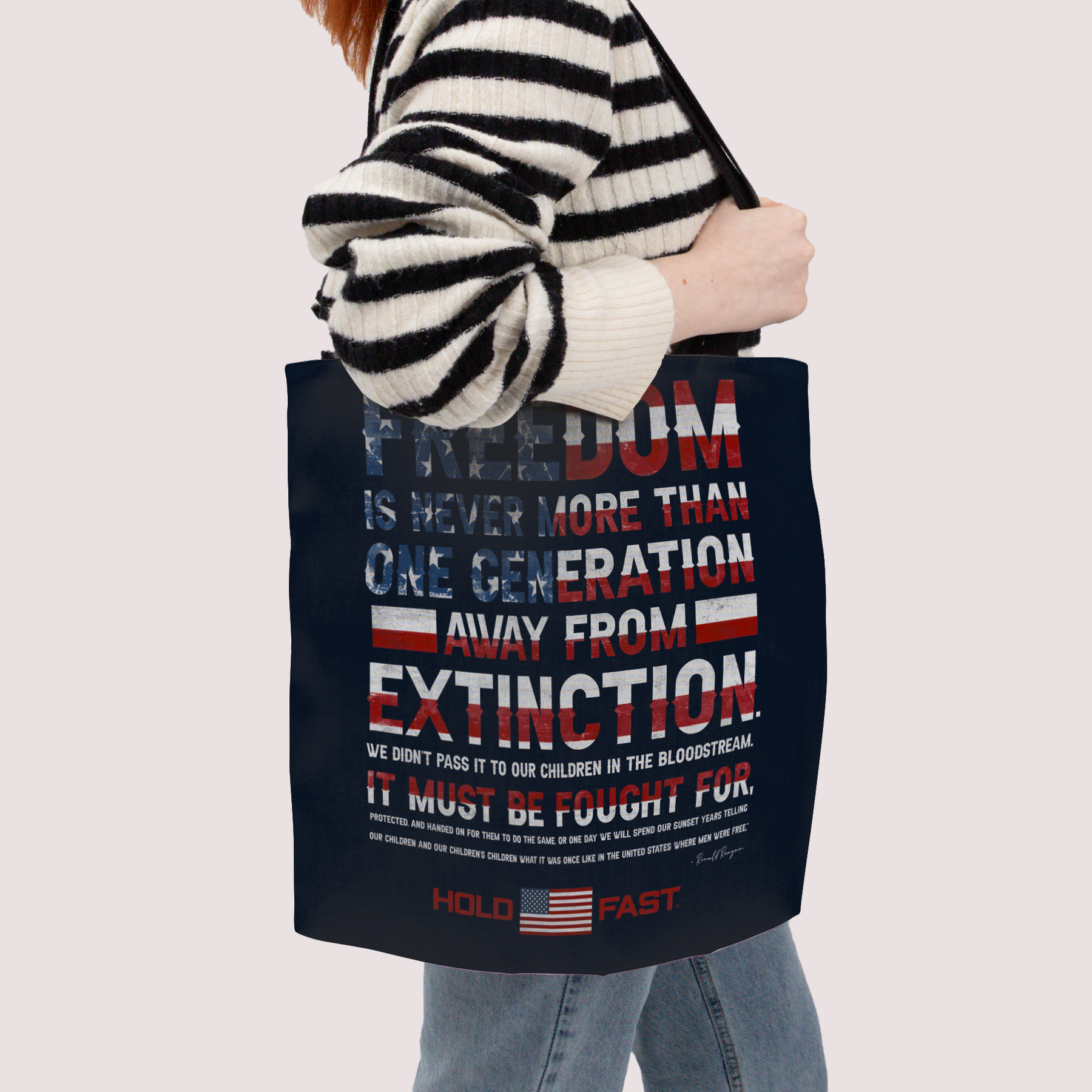 HOLD FAST Reagan Freedom Classic Tote Bag