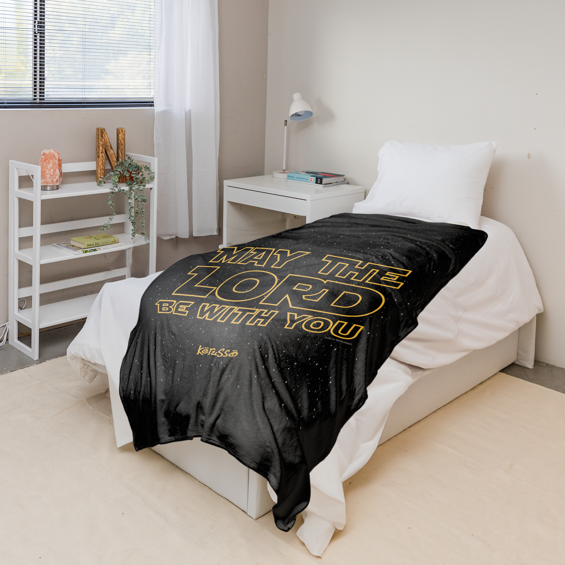 Kerusso May The Lord Fleece Blanket