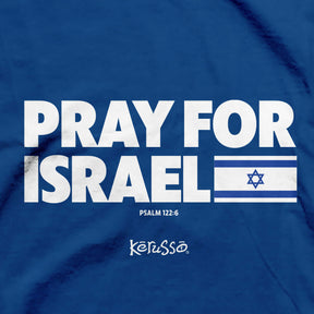 Kerusso Christian T-Shirt Pray For Israel