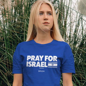 Kerusso Christian T-Shirt Pray For Israel