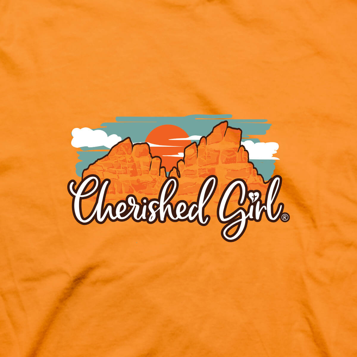 Cherished Girl Womens T-Shirt The Lord Will Guide You