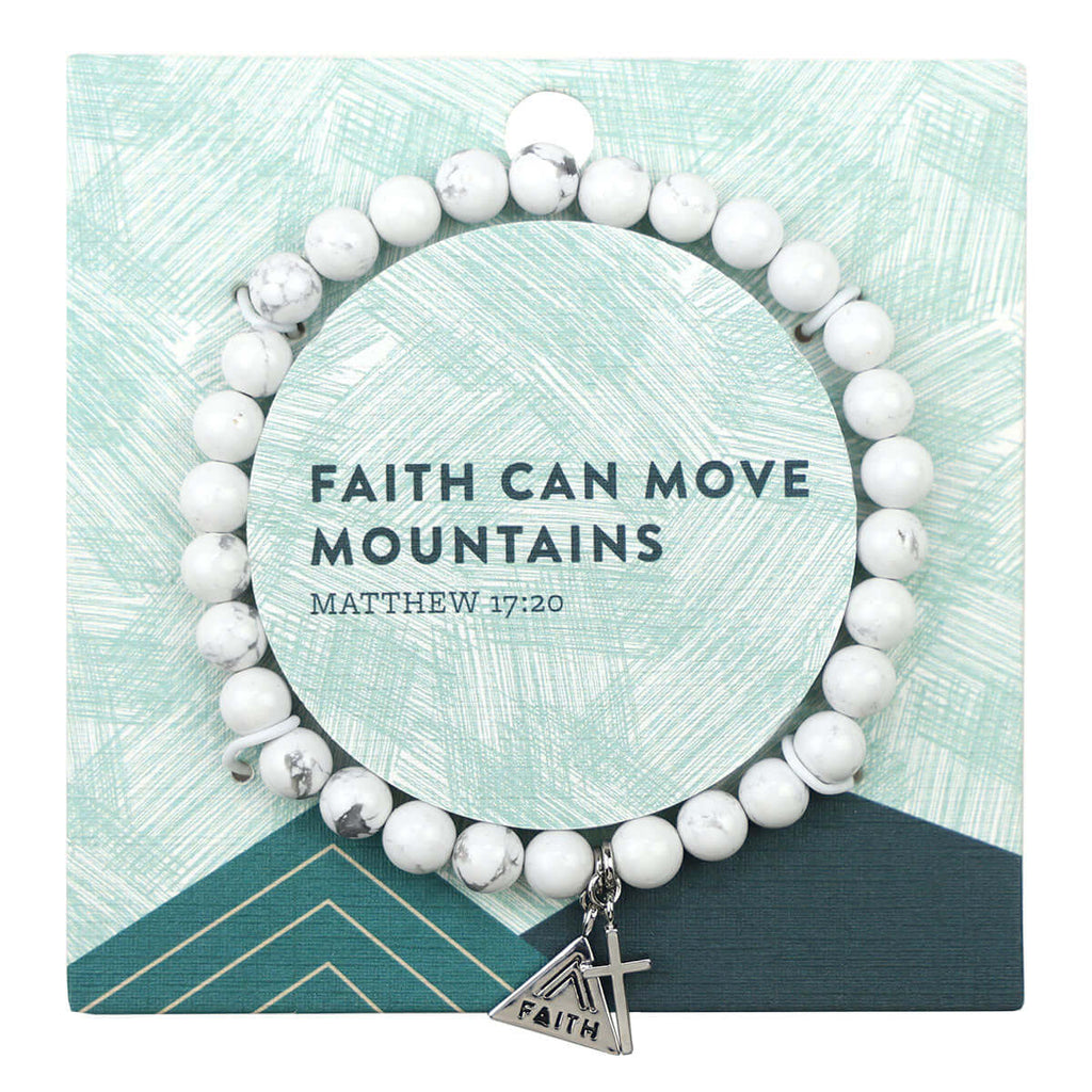 grace truth Faith Can Move Keepsake Bracelet
