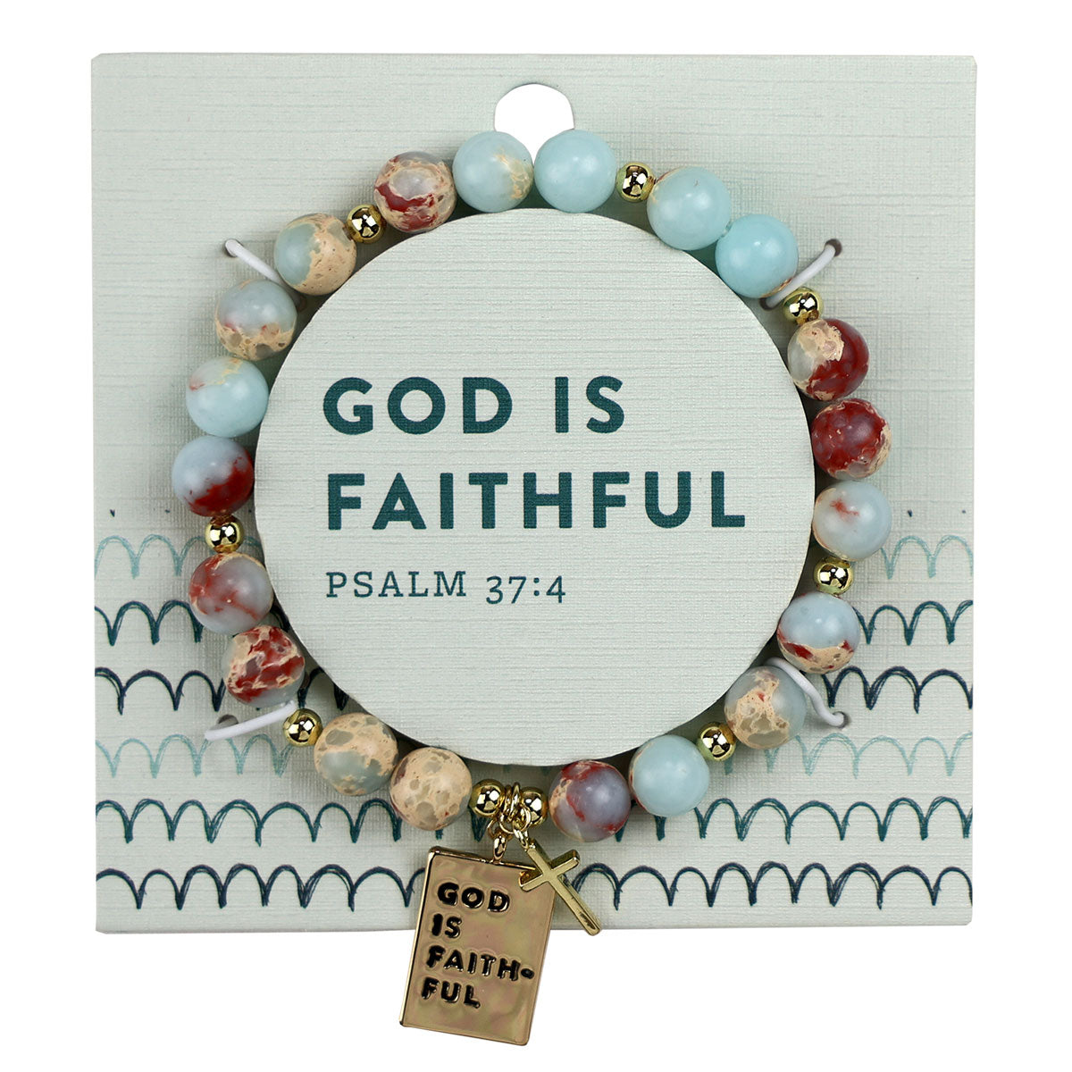 grace & truth God Is Faithful Keepsake Bracelet