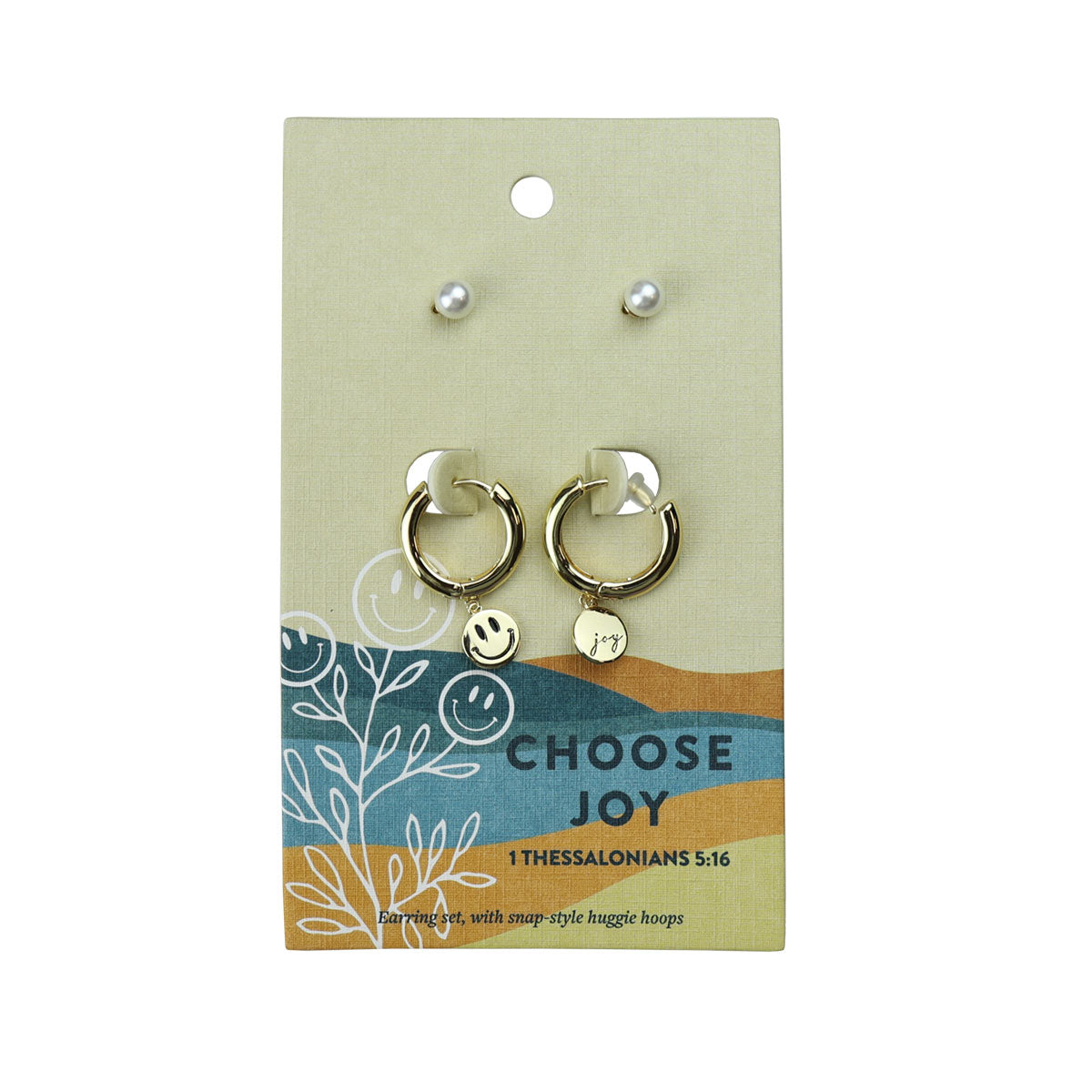 grace & truth Womens Earrings Choose Joy