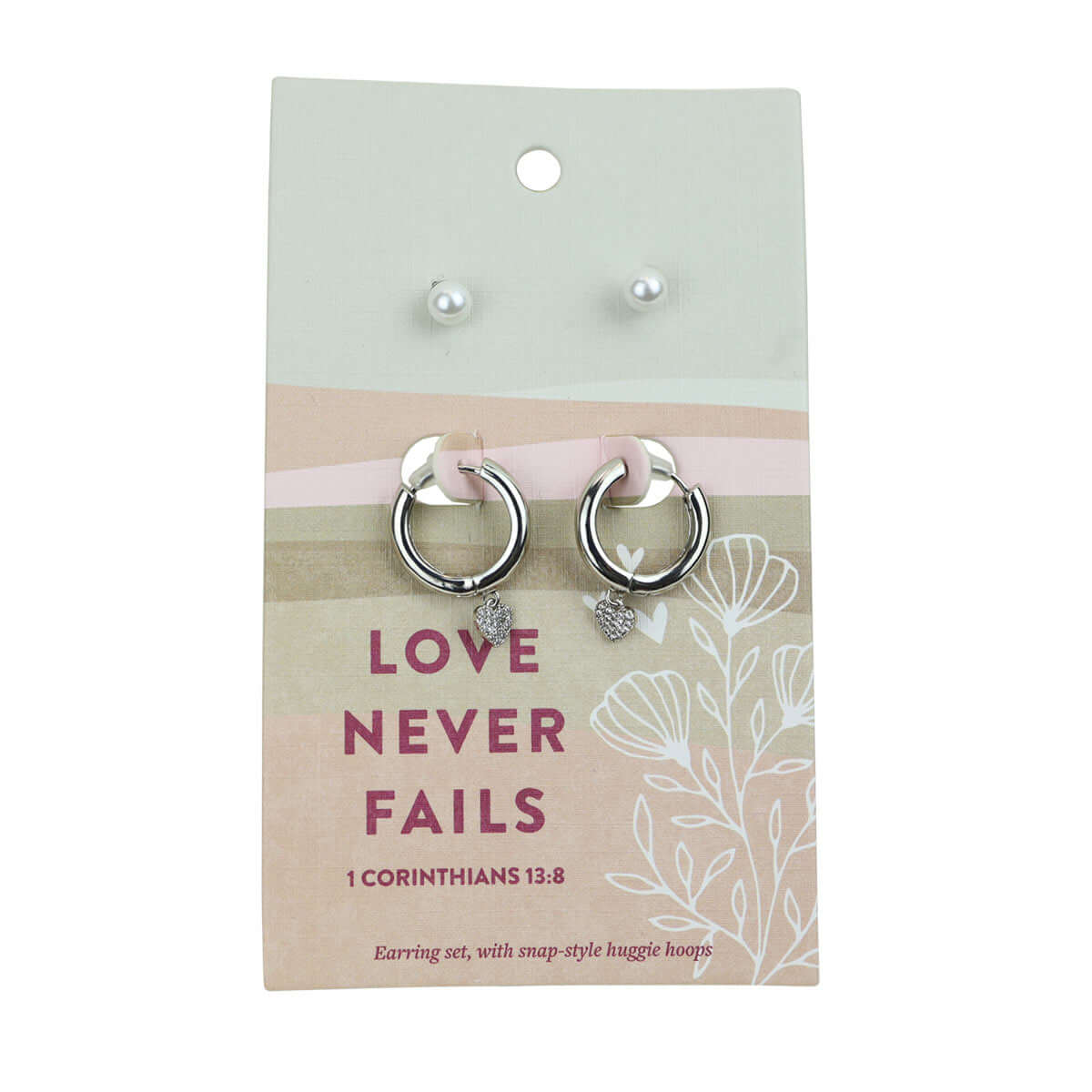 grace & truth Womens Earrings Love Never Fails