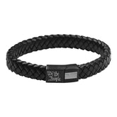 HOLD FAST Mens Bracelet We The People Flag Braided