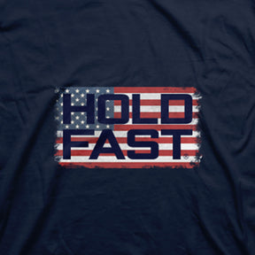 HOLD FAST Mens T-Shirt Ronald Reagan One Generation Quote