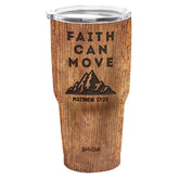 Kerusso 30 oz Stainless Steel Tumbler Faith Can Move