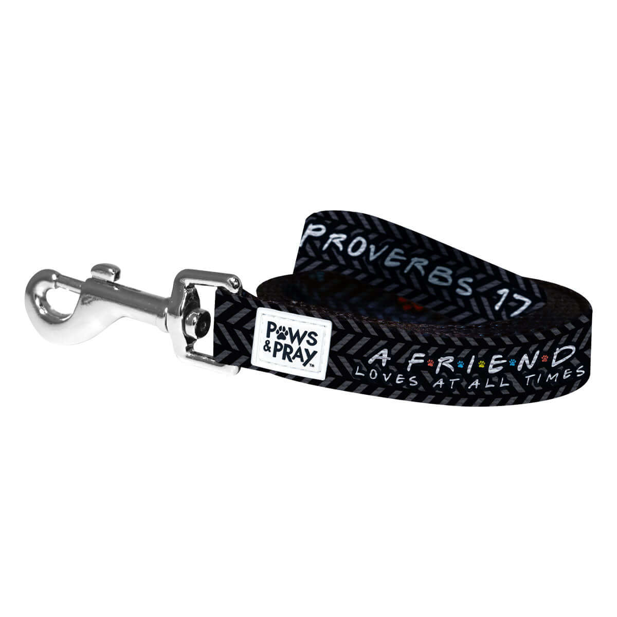 Paws & Pray Friend Proverbs 17:17 Pet Leash